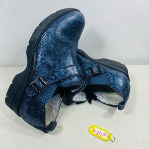 Align By Nurse Mates Women's Arya Slip Resistant Nursing Clog Navy size 8W